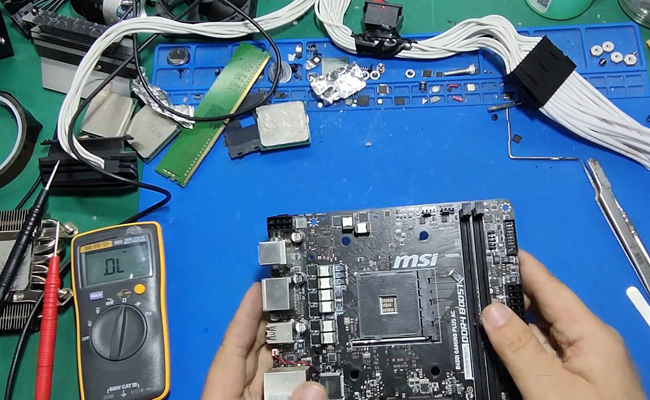 林州华硕电脑主板维修